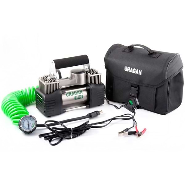 Фото - Автокомпрессор URAGAN 90170