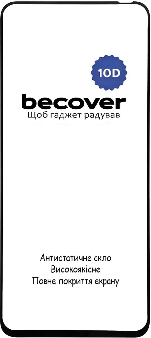 Фото - Захисне скло для смартфону BeCover for Tecno Spark 30C 4G/5G 10D Black (712725)
