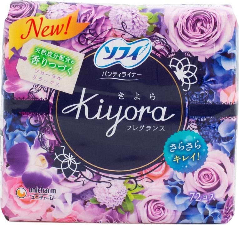 Прокладки щоденні Kiyora Relaxl 72 шт. (4903111322947)