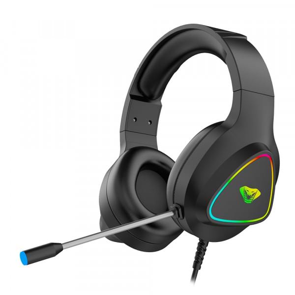Фото - Гарнітура дротова ігрова Media-Tech Cobra Pro Jinn RGB Black (MT3605)