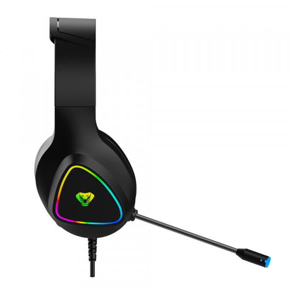 Фото - Гарнітура дротова ігрова Media-Tech Cobra Pro Jinn RGB Black (MT3605)