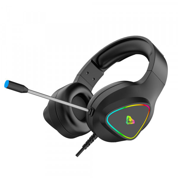 Фото - Гарнітура дротова ігрова Media-Tech Cobra Pro Jinn RGB Black (MT3605)