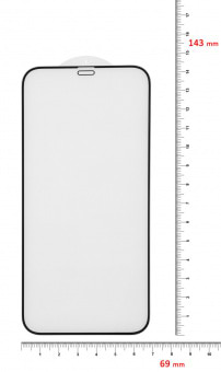 Фото - Защитное стекло для смартфона BeCover Apple iPhone 12 Black (705375)