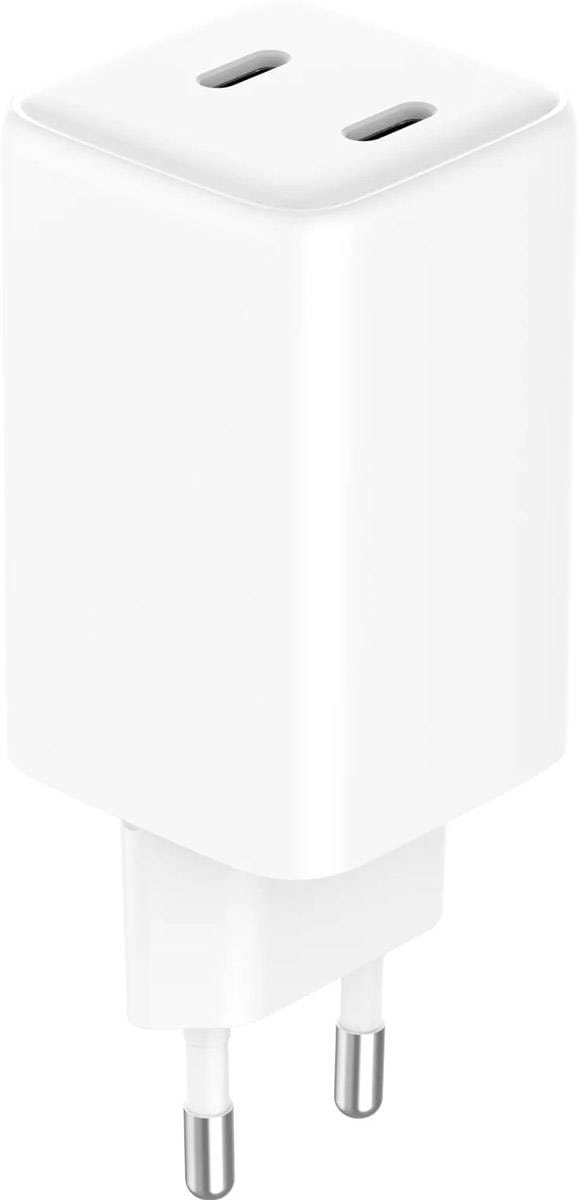 Мережевий зарядний пристрій Sandberg 2xUSB 65W (2xUSB-C) Gan III (441-56)