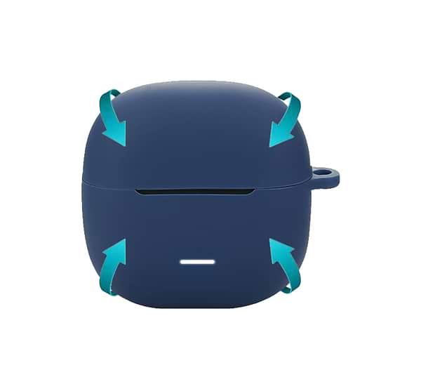 Фото - Чохол для навушників BeCover Silicon for Xiaomi Redmi Buds 6 Lite Deep Blue (713233)