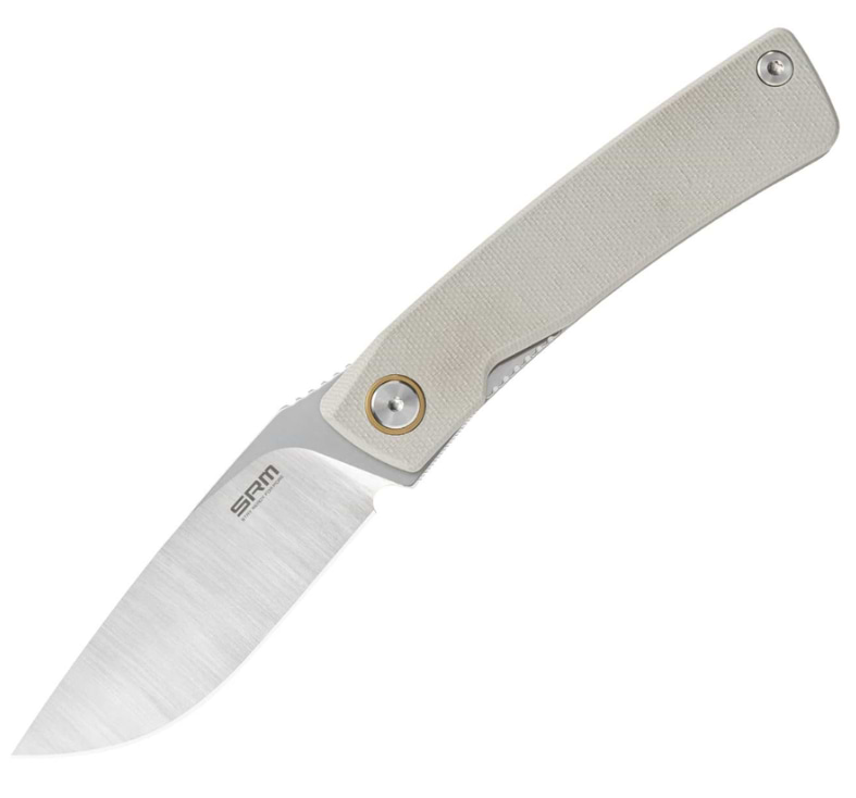 Нож туристический SRM 105M-GK White