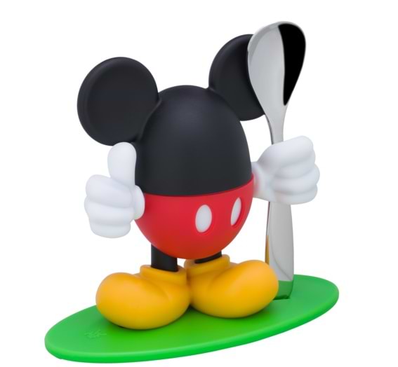 Фото - Підставка для яєць WMF 1296386040 з ложкою Mickey Mouse Фото - Підставка для яєць WMF 1296386040 з ложкою Mickey Mouse