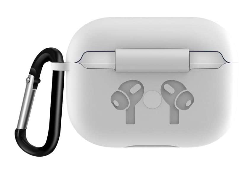 Чехол для наушников BeCover Silicon Protection for Apple AirPods Pro White (704505)