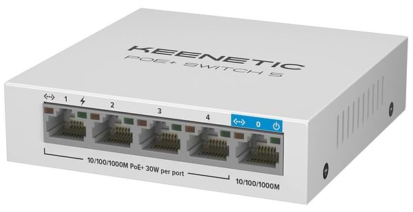 Фото - Коммутатор локальної мережі (Switch) Keenetic KN-4610