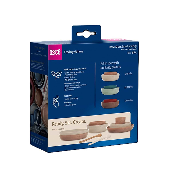 Фото - Набір дитячий Lovi 2 шт. Tamarillo (21/531_red)