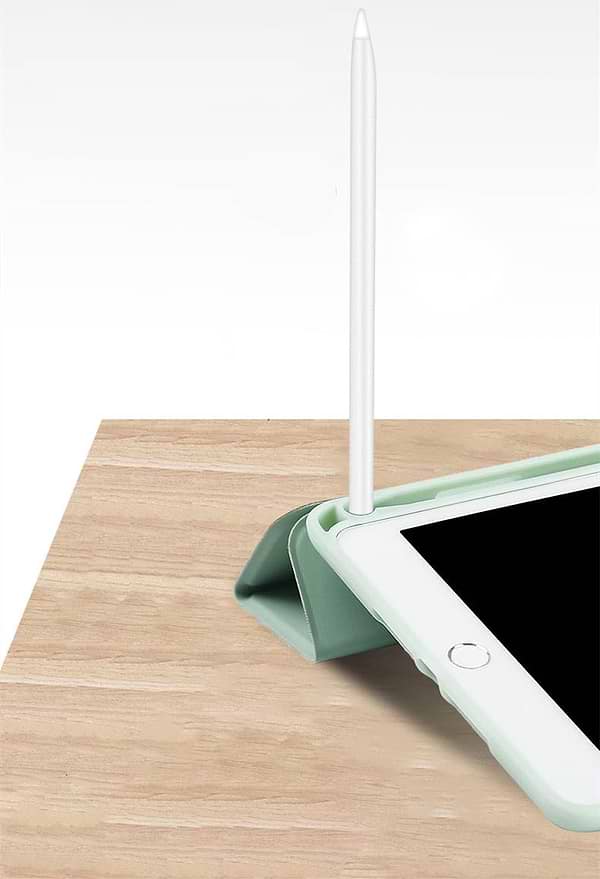 Фото - Чехол для планшета BeCover Tri Fold Soft TPU с креплением Apple Pencil for Apple iPad 10.2 2019/2020/2021 Light Green (708458)