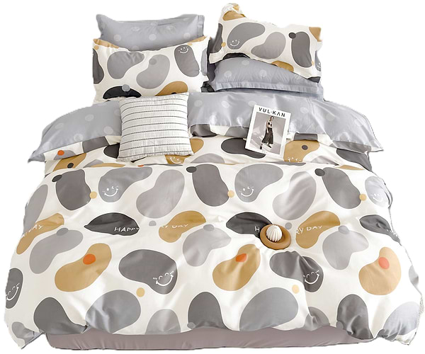 Фото - Комплект постільної білизни Home Line НЕДІЛЬНИЙ РАНОК 200 x 220 см сатин (183034)