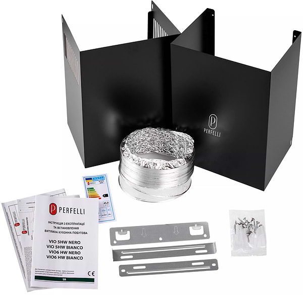 Фото - Вытяжка декоративная Perfelli VIO 6HW NERO