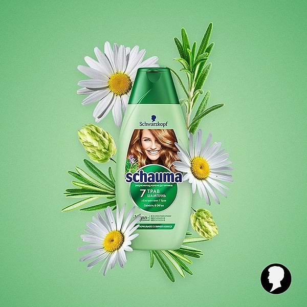 Фото - Шампунь женский Schauma 7 Трав 400 мл (3838824086750)