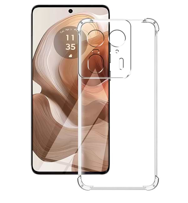 Фото - Чохол для смартфону BeCover Anti-Shock for Motorola Edge 50 Ultra Clear (712308)