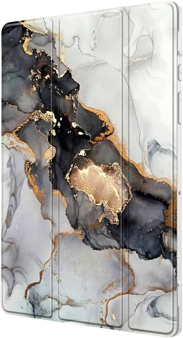 Фото - Чохол для планшета BeCover Soft Edge TPU з кріпленням для стілусу for Xiaomi Redmi Pad SE 8.7'' Gray Marble (712575)