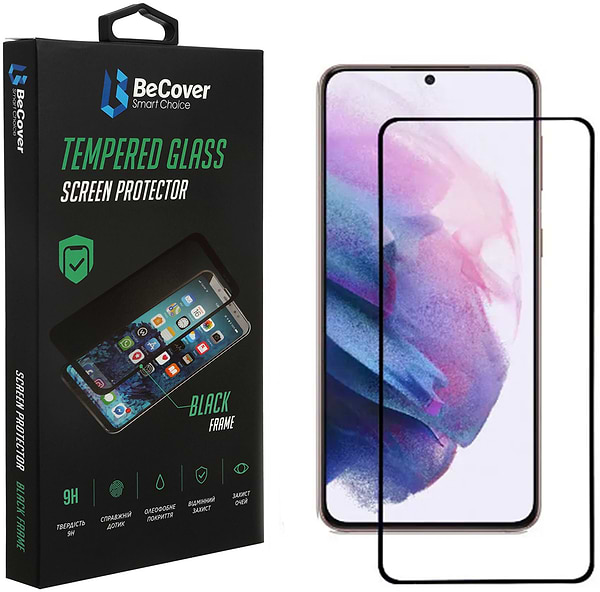 Фото - Защитное стекло для смартфона BeCover for Samsung Galaxy S21 Ultra SM-G998 Black (707357)