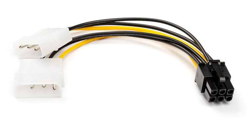 Кабель питания Atcom 6pin-2molex (16185) - Фото 1