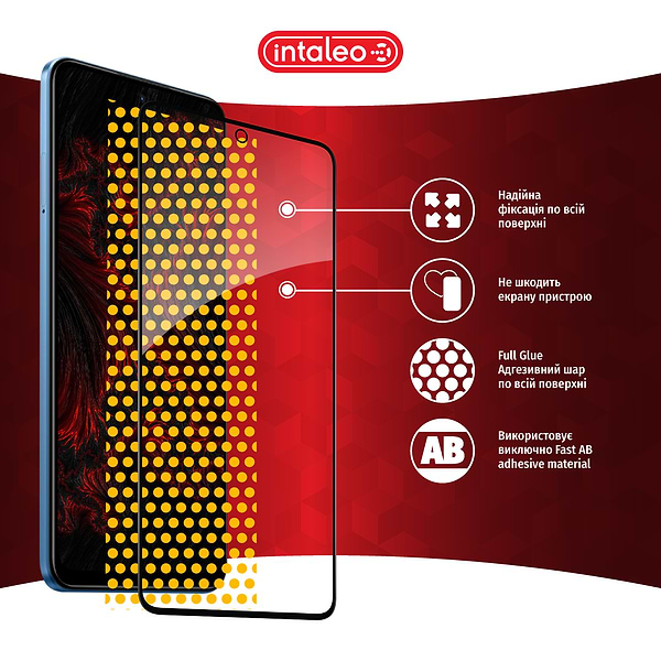 Фото - Захисне скло для смартфону Intaleo Full Glue for Xiaomi Poco X5 Black (1283126567421)