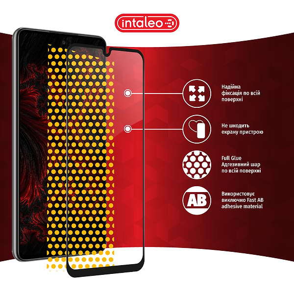 Фото - Защитное стекло для смартфона Intaleo Full Glue for Samsung A25 5G Black (1283126574931)