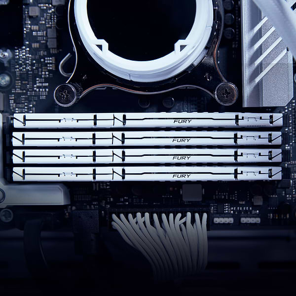 Фото - Память DDR Kingston FURY Beast EXPO 2х16GB 6800 DDR5 White (KF568C34BWEK2-32)