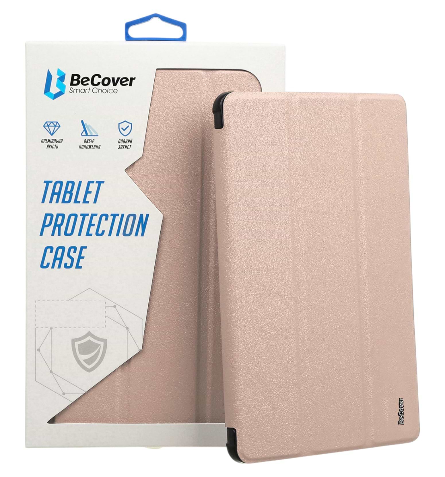 Чехол для планшета BeCover Soft Edge с креплением для стилуса for Samsung Galaxy Tab A9 SM-X115 8.7"" Pink (710359)