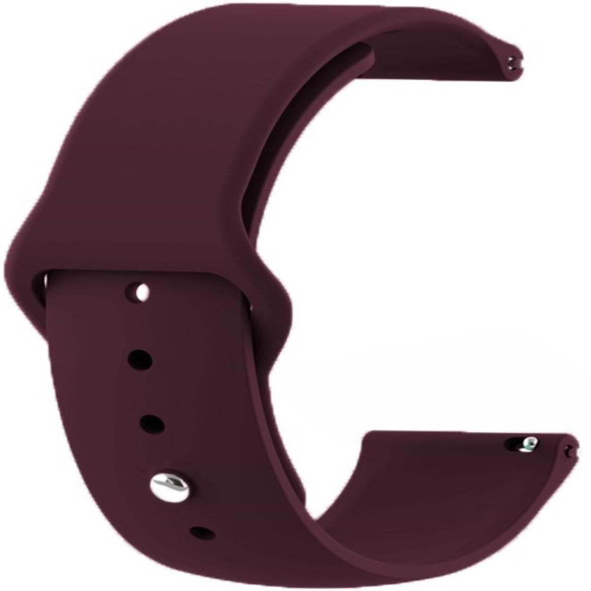 Ремінець для смарт-годинника BeCover Honor MagicWatch 2 / Huawei Watch 3 Pro Classic 46mm Purple-Wine (707059)