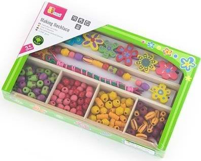 Фото - Набор для изготовления декора Viga Toys Ожерелье Цветы (52730)