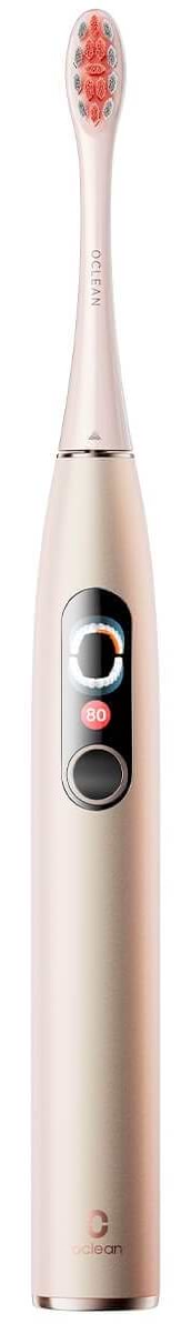 Фото - Зубна щітка електрична Oclean X Pro Digital Set Electric Toothbrush Champagne Gold (6970810552577)