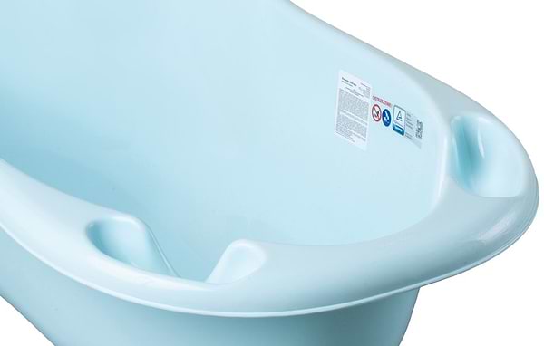 Фото - Дитяча ванночка Tega Baby Каченя 102 см Блакитна (DK-005-129)