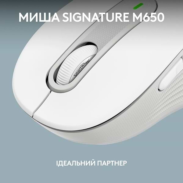 Фото - Клавіатура бездротова Logitech Signature Slim Wireless Keyboard K950 White (920-012466)