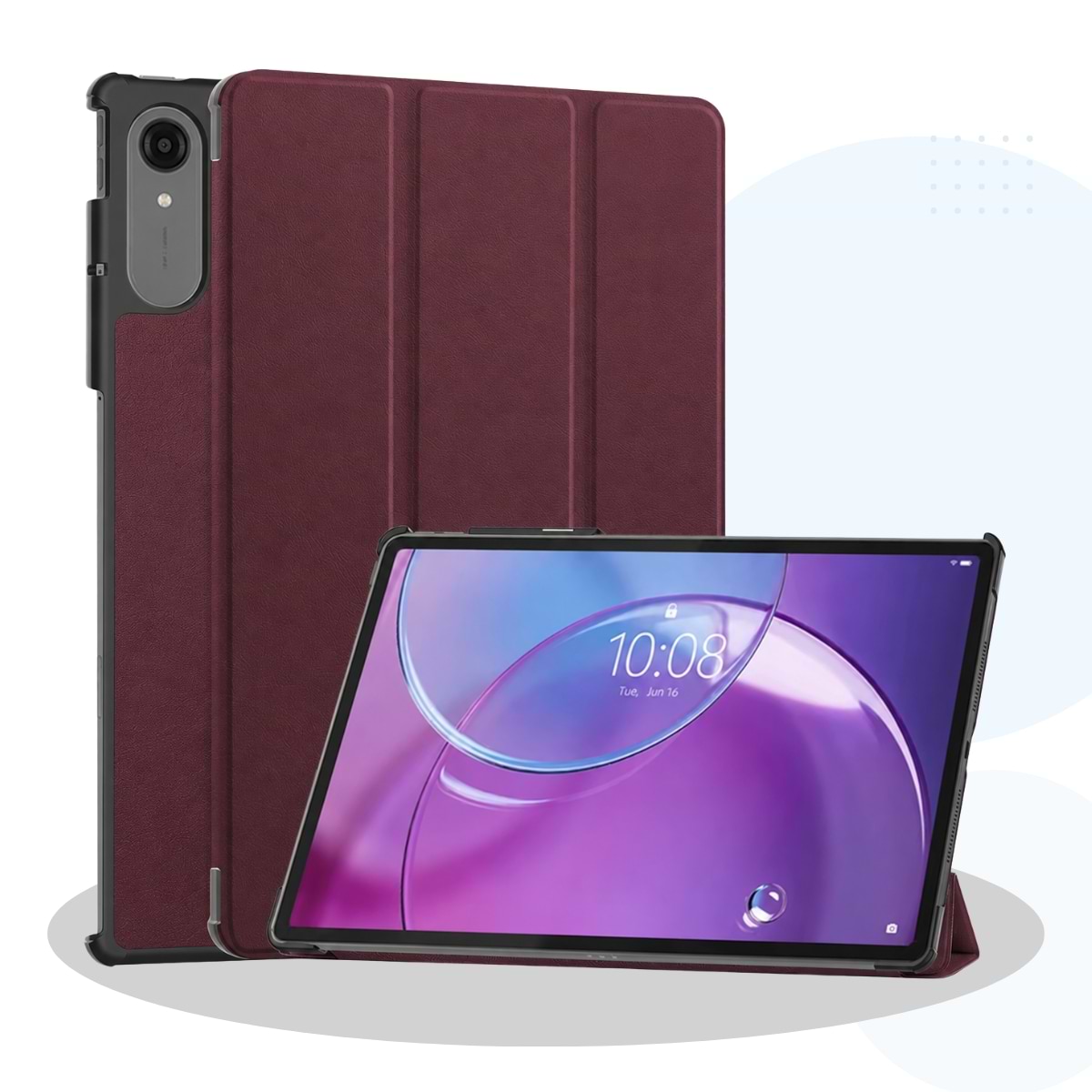 Чехол для планшета BeCover Smart Case for Lenovo Idea Tab Pro (2nd Gen) TB390FU 13.0" Red Wine (715806)