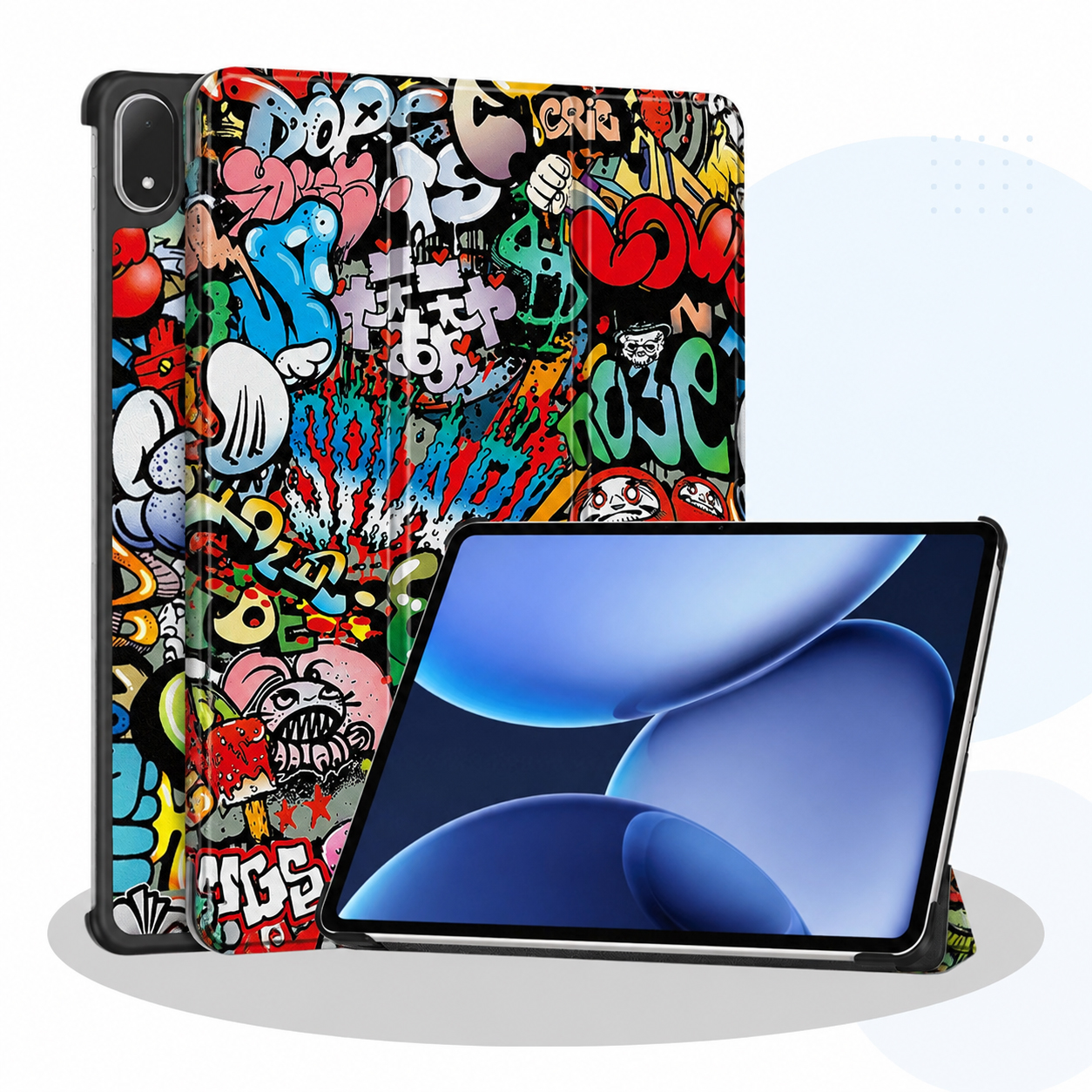Чехол для планшета BeCover Smart Case for Oppo Pad Mini (OPD2515) 8.8" Graffiti (715820)
