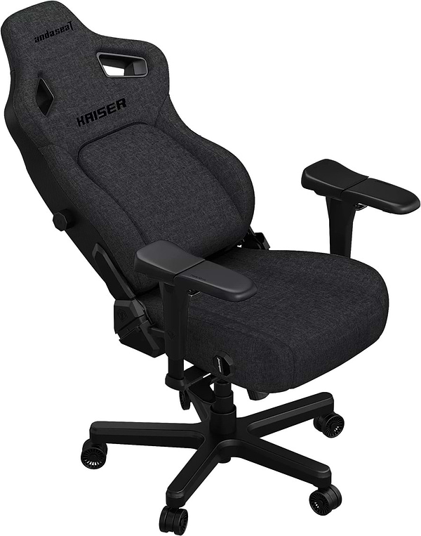 Фото - Крісло для геймерів Anda Seat Kaiser 4 Size XL Dark Gray Linen Fabric (AD12YDDC-XLL-20-GB-CF)