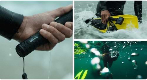Фото - Монопод для экшн-камеры GoPro + водонепроницаемый пульт управления (AGXTS-002)