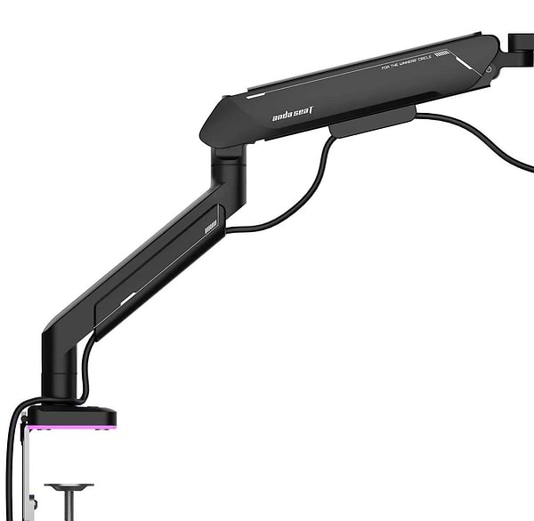 Фото - Кріплення настільне Anda Seat Stealth PRO II RGB 17''-42'' Black (AD-W-A9X-1S-BB)