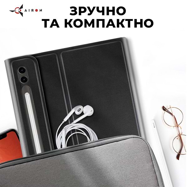 Фото - Чехол-клавиатура для планшета AIRON Premium for Samsung Galaxy Tab S9 Plus 12.4'' 2023 (4822352781116)