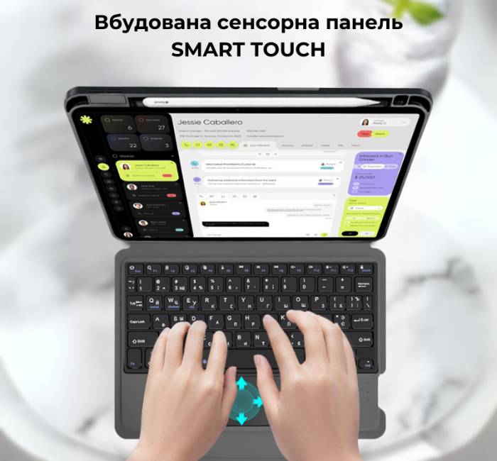 Фото - Чохол-клавіатура для планшета AIRON Premium for Lenovo Tab M11 (4822352781233)