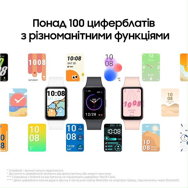 Фото - Фітнес-браслет Samsung Galaxy Fit3 Silver (SM-R390NZSASEK)