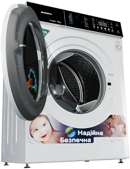 Фото - Пральна машина Skyworth F70166WB