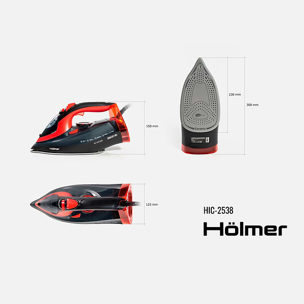 Фото - Утюг Holmer HIC-2538