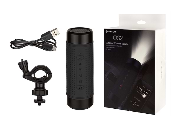 Фото - Уценка - Портативная акустика Jakcom OS2 bicycle headlamp & power bank 5200 mAh Black (jkmkpbos2b)