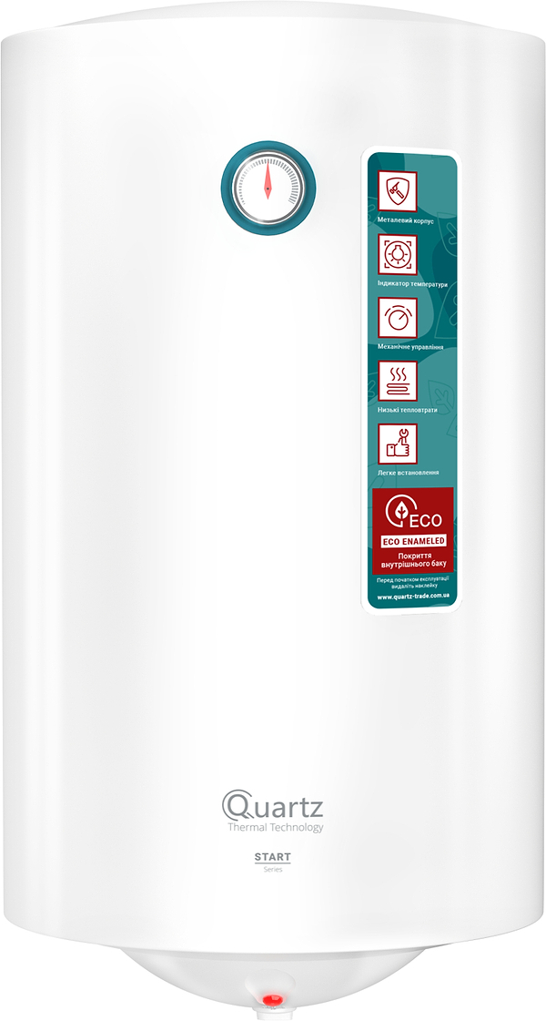 Фото - Водонагреватель Quartz Thermal Technology Start 80 V