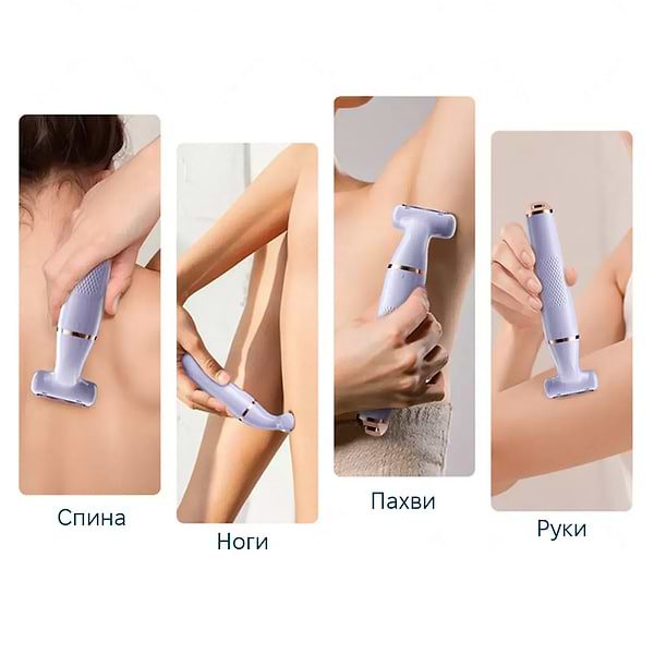 Фото - Электрический триммер для тела Enchen A1 Lilac