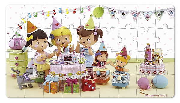 Фото - Пазли (3-4 роки) Janod Свято Джульєтти 2 шт. (J02768)