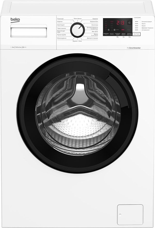 Фото - Уценка - Стиральная машина Beko WUE 6512 IXBW