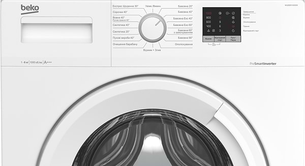 Фото - Стиральная машина Beko WUE 6511 IXWW