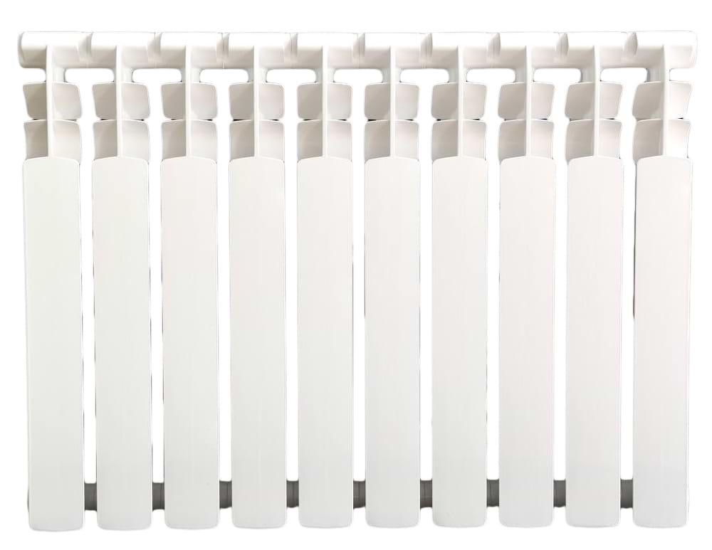 Радиатор отопления AAA 500/100 10 секций 1900 Вт белый (70214299)