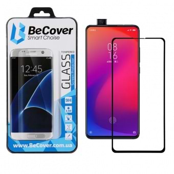 Защитное стекло для смартфона BeCover for Xiaomi Mi 9T//9T Pro/Redmi K20/K20 Pro Black (703898) - Фото 1