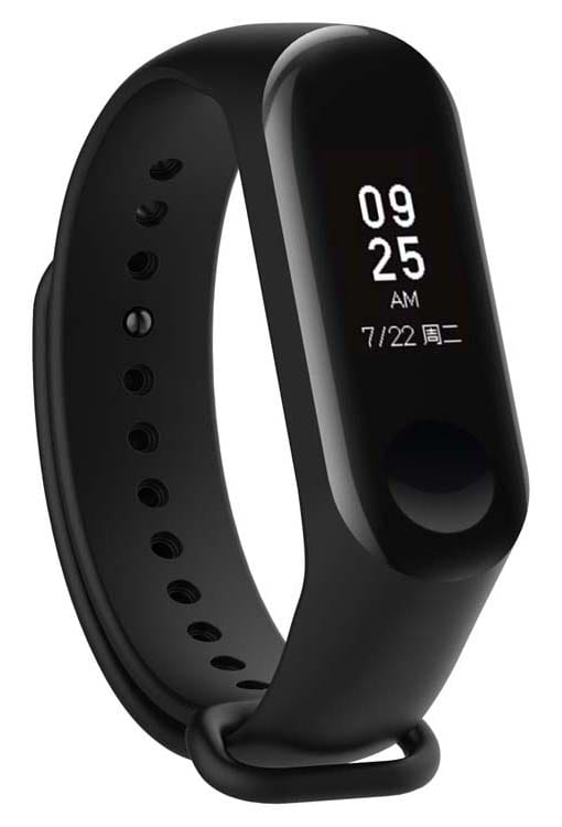Ремінець для фітнес-браслету BeCover for Xiaomi Mi Band 4/3 Black (704126) - Фото 1